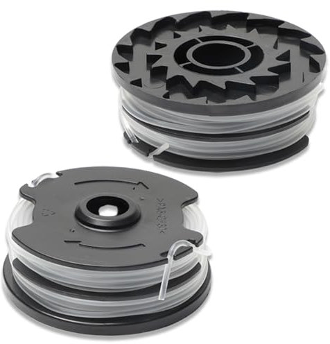 2 Bobine de fil de Rechange Compatible avec Parkside PRTA 20-Li A1/B2/C3 PRT 300 A1 PRT 550 A1/A3,Bobines de fil pour Coupe-bordure(8,2m x Φ1.65mm)
