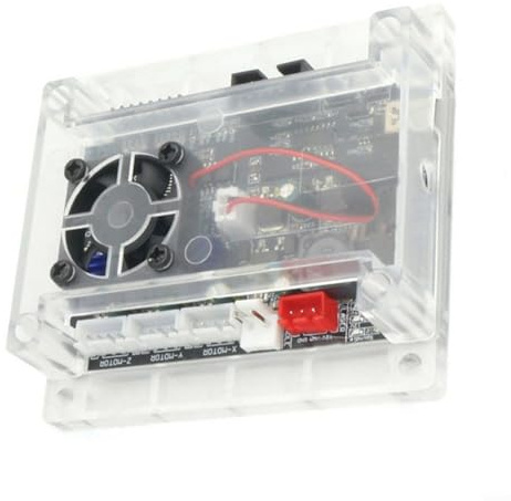 URPIZY GRBL 1.1F CNC Steuerplatine Für Graviermaschine 3018 PRO Mit USB-Schnittstelle, 24V DC Fräsmaschine Controller Board Mit Kühlventilator Und Spindelmotor