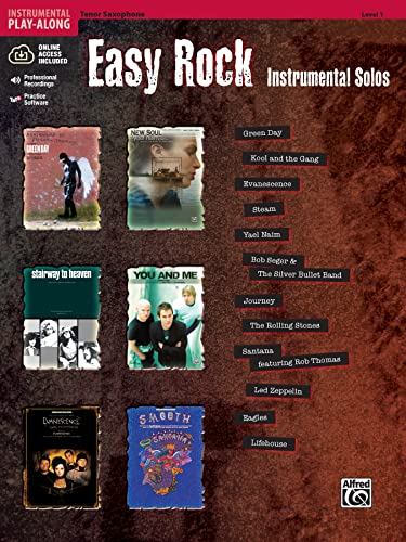 Easy Rock Instrumental Solos für Tenor Saxophon: Tenor Saxophone (incl. CD)