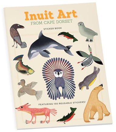 Inuit Art From Cape Dorset Sticker Book