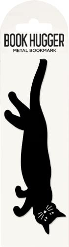 Curious Cat 'Hanging' Metal Bookmark (Book Hugger Series)