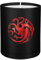 Game of Thrones: House Targaryen Large Glass Candle