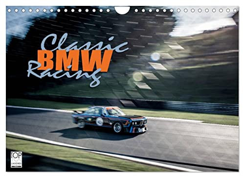 Classic BMW Racing (Wandkalender 2023 DIN A4 quer): Klassische BMW auf der Rennstrecke (Monatskalender, 14 Seiten ) (CALVENDO Mobilitaet)
