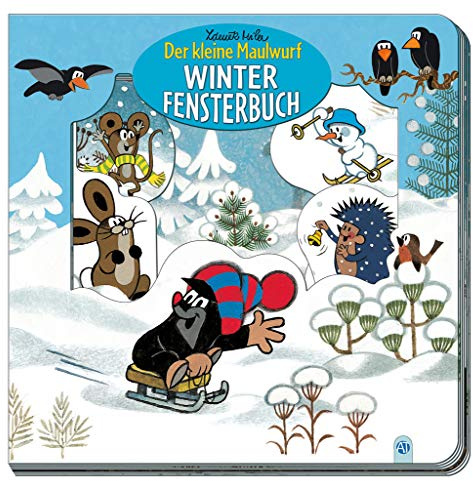 Trötsch Der kleine Maulwurf Winter-Fensterbuch: Entdeckerbuch Beschäftigungsbuch Spielbuch
