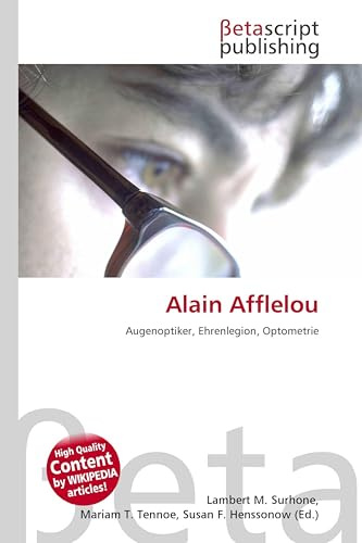 Alain Afflelou: Augenoptiker, Ehrenlegion, Optometrie