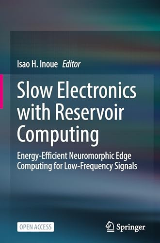 Slow Electronics with Reservoir Computing: Energy-Efficient Neuromorphic Edge Computing for Low-Frequency Signals