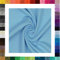 1 Meter Jersey Baumwolljersey uni Farben, 220g/m², Öko-Tex Standard 100, Stoffe, 330g/lfm (5030 Wasserblau)