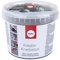 Rayher Kreativ-Knetbeton, Eimer 1,5 kg, für kreative Ideen zum Formen, Kneten, Modellieren und Ummanteln – Bastelbeton für kreative Beton-Looks, Grau, 34445000