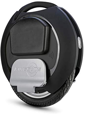 KINGSONG Elektrisches Gyrorad KS-16S, Erwachsene, Schwarz, 1200W Motor, Reichweite bis zu 75km, Gedrosselt auf 35km/h, Aufblasbarer 18 Reifen, Lautsprecher und Bluetooth