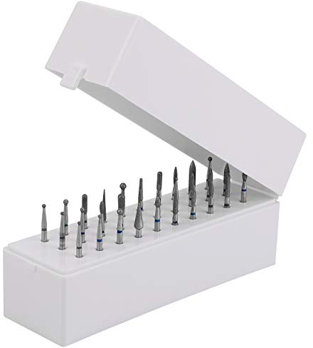 VETPW 30 Löcher Nagelbohrer Halter für Nagelfräser Bits Set, Staubdichter Nagelfräser Aufsätze Aufbewahrungsbox Organizer Container, Nagel Maniküre Zubehör (Nagelbohrer nicht Enthalten)