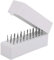 VETPW 30 Löcher Nagelbohrer Halter für Nagelfräser Bits Set, Staubdichter Nagelfräser Aufsätze Aufbewahrungsbox Organizer Container, Nagel Maniküre Zubehör (Nagelbohrer nicht Enthalten)