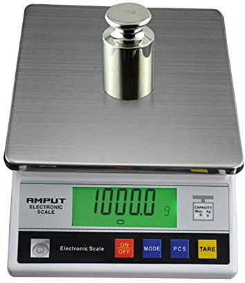 Báscula digital de cocina con LCD de 0,1 a 7500 g