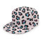 Oaieltj Unisex Baseballkappe Damen Herren Junge Mädchen Mode verstellbar 3D gedruckt Flat Bill Baseball Cap, Geparden-Leopardenmuster, Rosa, One size