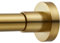EBOATOP Goldene Duschvorhangstange – rostet nicht, kein Bohren, rutschfeste Federspannung, Duschstange, 68,6–109,2 cm, Metallstahl, Gold