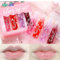 4 Stück Roll On Lipgloss Set, Fruity Moisturizing Lippenöl mit Glitzer, Unifarben Lip Glow, Feuchtigkeitsspendendes Roll-On Lippenpflegeöl, Natürliche Inhaltsstoffe für Trockene Lippen