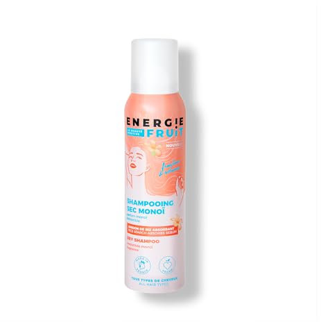 ENERGIE FRUIT | Shampoing Sec Fraîcheur & Volume | Monoï | Fabrication Française | Végan | 150 ml