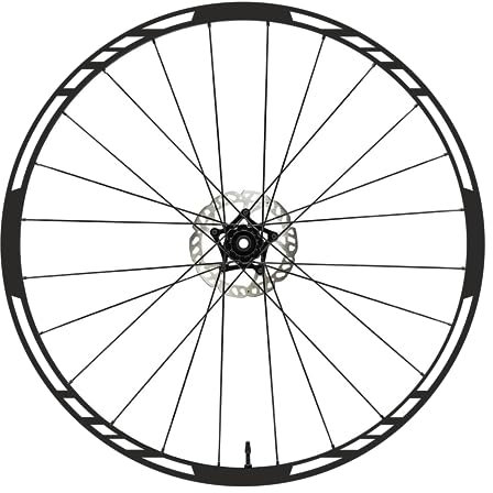 DualColorStampe Aufkleber Felgen MTB 26 Zoll - 27,5 Zoll - 28-29 Zoll Rad MTB Aufkleber Felgen MTB Code B0097 (27,5 Zoll, Weiß 10)