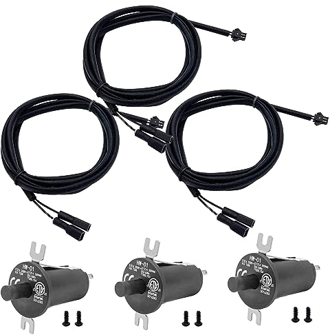Puupaa Hopper Lid/Door Switch Replacement Part for Masterbuilt For Gravity Series 560/800/1050 XL For Digital Charcoal Grill Smoker With Hopper Wire-3 Set