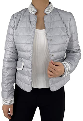 JOPHY & CO. Piumino Donna Vari Modelli (cod. 6831A, 6859, 6885 & 89390A)(L, Grigio (cod. 6859))