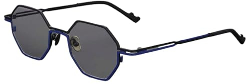 EYPKPL Moderne Brillengestelle, Titan-Brillengestelle, quadratisch, zweifarbig, Spleißen, klare Gläser, Brillengestelle, leichte Brillen, Unisex