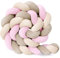 WLXFF Bettschlange Geflochten Nestchen Babybett Umrandung Geflochtene Bettschlange Baby Nestschlange Babybett Babybett Nestchen Bettumrandung Knotenkissen Bettumrandung,B11,300CM