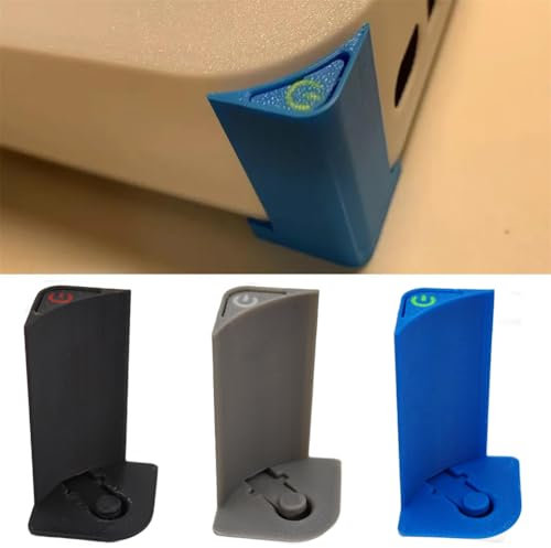 Zhixteu Obere Netzschaltertaste für Mac mini M4, Power Assist Taste Stromtaste Oben am Computer Druckschalter (Schwarz)