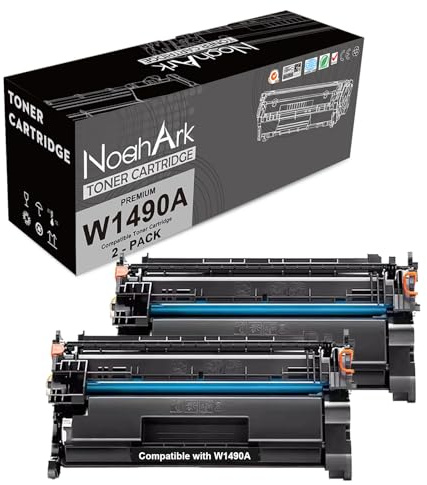 NoahArk Kompatibel mit W1490A 149A (Mit Chip) W1490X149X Tonerkartuschen, hohe Ergiebigkeit, 2900 Seiten für LaserJet Pro 4002 4002dw 4002dn MFP 4102 4102dw 4102fdn Drucker (2 schwarz)
