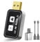 2025 Upgrade 2-in-1 Wireless Carplay und Android Car Wireless Adapter, Convert Wired to Wireless Carplay Dongle, USB C/A, vergoldete Schnittstelle, Plug & Play
