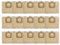 Accesorio de vacío Bolsa for Polvo Compatible con aspiradoras KARCHER WD3 Premium, WD 3300 M, WD 3200, WD3500 P, 6959-130, RB88, RU100, RU101, A2204 y A2656.(15PCS)
