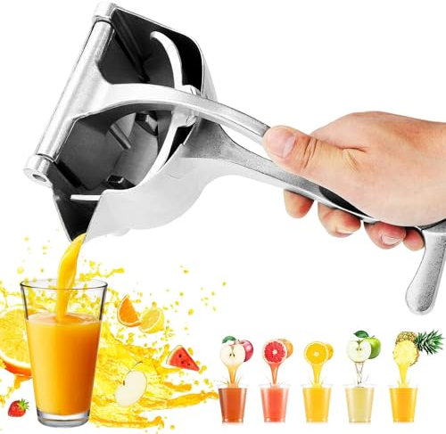 Manual Squeezer Heavy-Duty Alloy Manual Fruit Citrus Juicer Extractor Single Hand Squeezer Extractor Tool for Extracting Orange Lemon Squeezer Manual