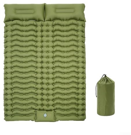 Conveniente colchón inflable que acampa con la bomba de pie incorporada para la instalación rápida