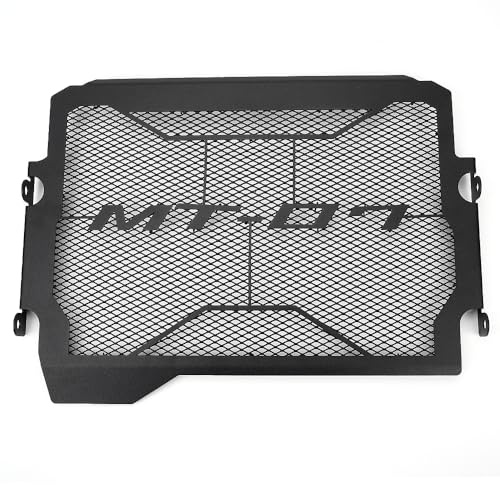 LLIDFONK Accesorios Rejilla de protección del radiador de la motocicleta Rejilla de protección del radiador para Yamaha MT-07 MT07 MT 07 FZ07 2019 2020 2021 2022 2023 2024 Cubierta del radiador (negro