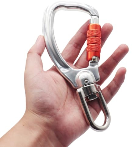 Heavy Duty Versatile Key Ring Clip and Hook for Keyrings - Picnic, Hiking, Trekking, Climbing, Outdoor, Survival and Gym