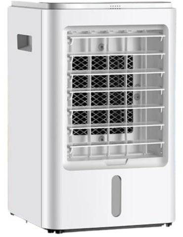 Raffrescatore d'aria portatile 12V/24V, mini condizionatore evaporativo 4 in 1 con serbatoio dell'acqua da 4 litri, ventilatore di raffreddamento con telecomando per camion e camper car&home-24V
