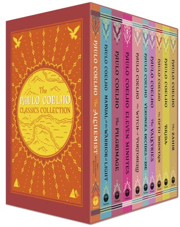 The Paulo Coelho Classics Collection 10 Books Box Set (Alchemist, Manual Of The Warrior Of Light, Pilgrimage, Eleven Minutes, Witch Of Portobello, Veronika Decides To Die, Valkyries & More)