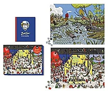 Bob Ross Seek-and-find Puzzle
