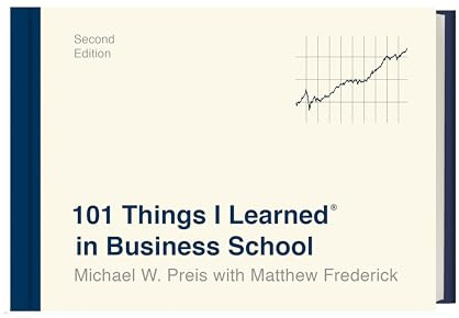 101 Things I Learned in Business School