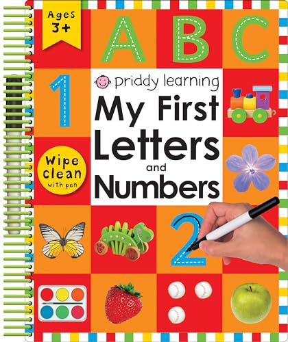 Wipe Clean Spiral: My First Letters and Numbers