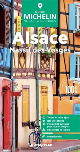 Michelin Le Guide Vert Alsace et les Vosges: Massif des Vosges, escapade en Allemagne et à Bâle