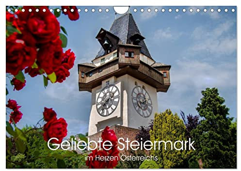 Geliebte Steiermark im Herzen Österreichs (Wandkalender 2025 DIN A4 quer), CALVENDO Monatskalender: Das grüne Herz Österreichs in schönen Bildern (CALVENDO Natur)