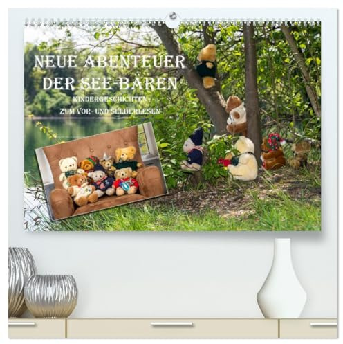 Neue Abenteuer der See-Bären (hochwertiger Premium Wandkalender 2026 DIN A2 quer), Kunstdruck in Hochglanz: Das etwas andere Kinderbuch... (CALVENDO Spass)
