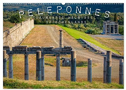 Peleponnes, traumhafte Halbinsel Griechenlands (Wandkalender 2026 DIN A2 quer), CALVENDO Monatskalender: Die Peleponnes, ein antikes Kleinod mit traumhafter Landschaft (CALVENDO Natur)