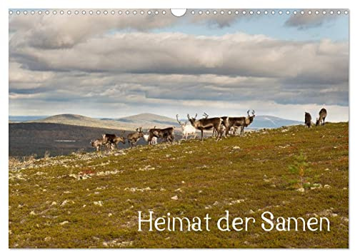 Heimat der Samen (Wandkalender 2026 DIN A3 quer), CALVENDO Monatskalender: In Finnlands Norden kann man dem Lärm und der Hektik entfliehen und die ... in der Wildnis finden. (CALVENDO Natur)