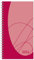 Taschenkalender Modus XL Flexi Colourlux berry 2024: Terminplaner mit Wochenkalendarium. Ringbuch mit Hardcover. 1 Woche 2 Seiten. 8,7 x 15,3 cm