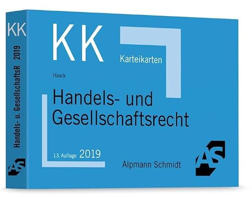 Karteikarten Handels- und Gesellschaftsrecht