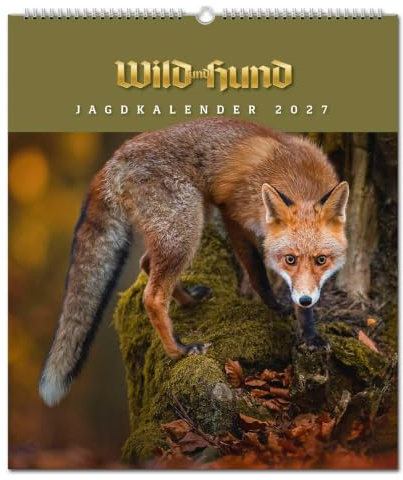 WILD UND HUND Edition: Jagdkalender Wandvariante 2027: Wild und Hund - Wandkalender