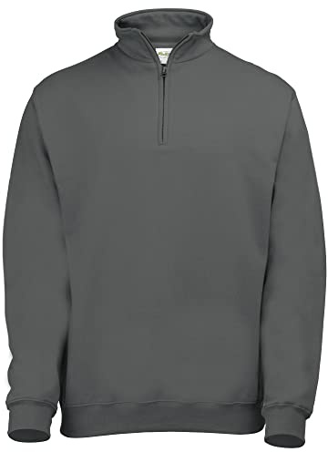 AWDis Men's Sophomore 1/4 Zip Sweat Sweatshirt