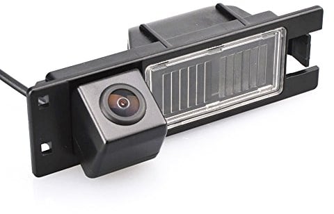 Wasserdicht Rückwärtskamera Einparkhilfe Kamera Auto Rückansicht Kamera integriert in Nummernschild Licht für Buick New Lacrosse/Opel Astra H/Opel Zafira B/Corsa D/Vectra C/Insignia
