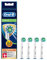 Braun Oral-B 4210201207238 CrossAction Aufsteckbürsten Mit Bakterienschutz, Verhindert Bakterielles Wachstum Auf Den Borsten, 4 Stück