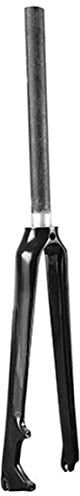 HIOD Bicycle Forks Mountain Bike Fork 3k Carbon Fiber Bicycle Fork Straight Tube Rigid Fork Bicycle Accessories